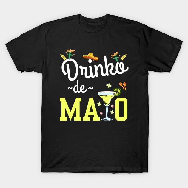 Drinko De Mayo T-Shirt by aesthetice1